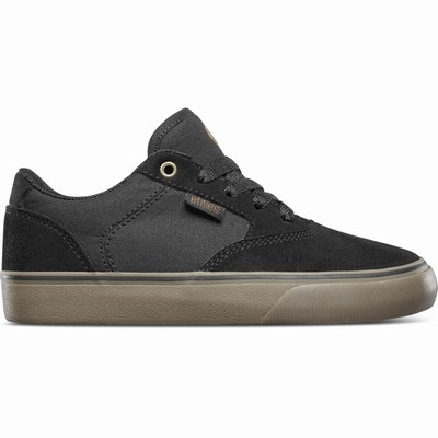 Tenis Etnies BLITZ Negros Para Niño MX476-ASH